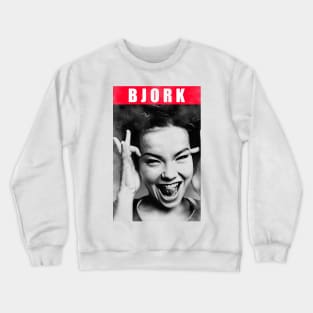 Björk - Vintage 80s // Watercolor Design Crewneck Sweatshirt